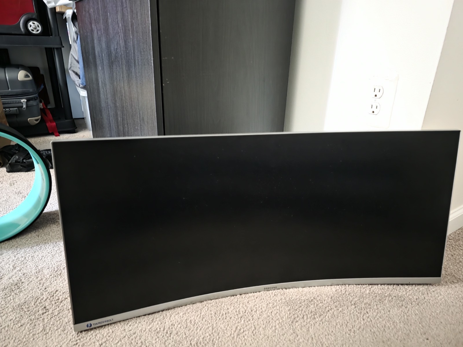 34 inch samsung widescreen qled monitor 