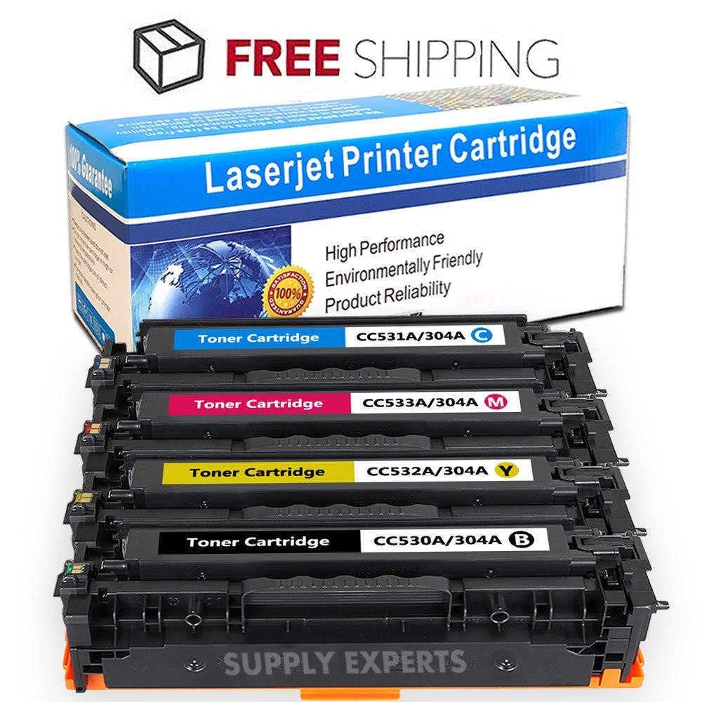 4PK CC530A Series Color Toner Set for HP CP2020 CM2320