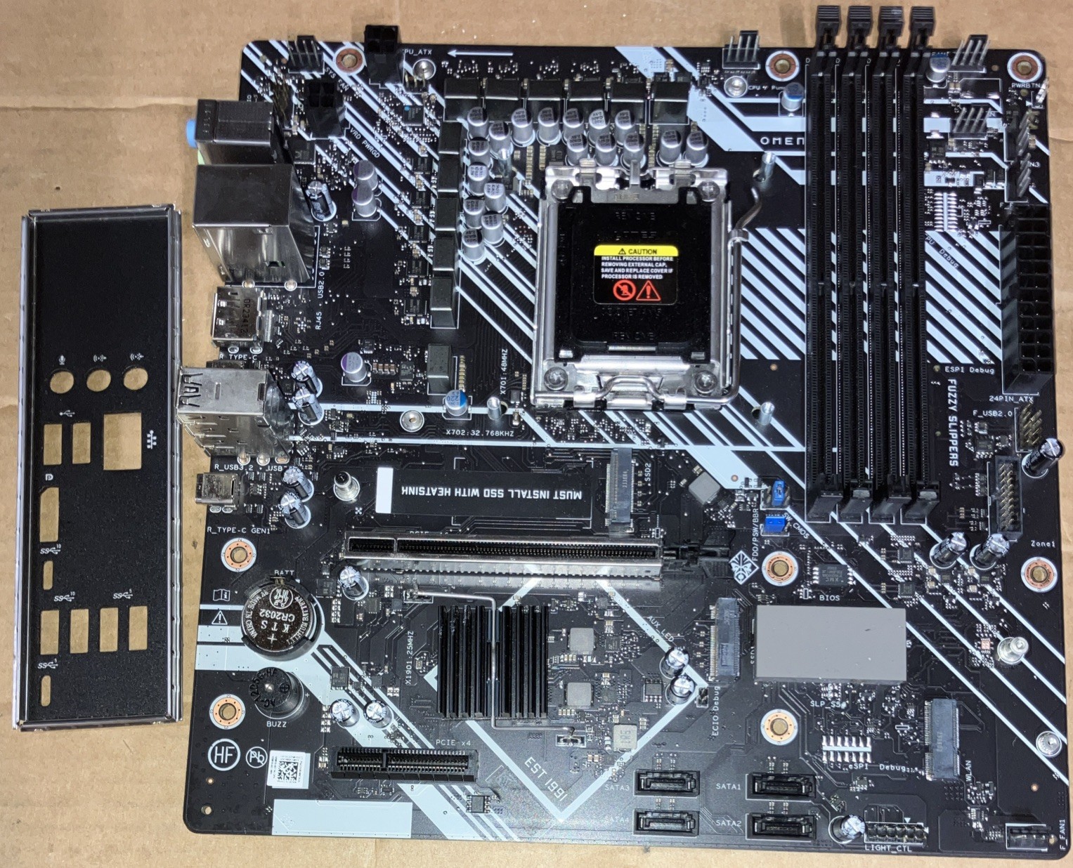 HP OMEN 45L B650 Motherboard N23756-001 N39818-001 N39818-601 With I/O TESTED