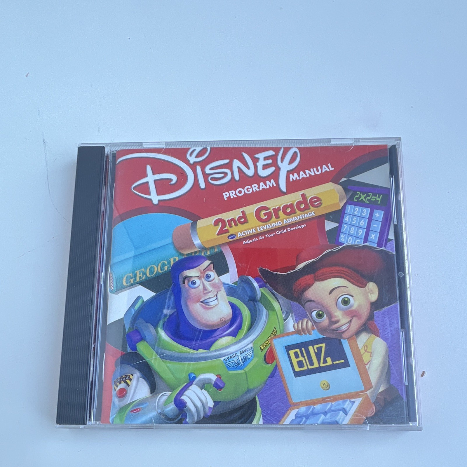 Disney Buzz Lightyear Pixar Learning Program 2nd Grade, Tested Working
