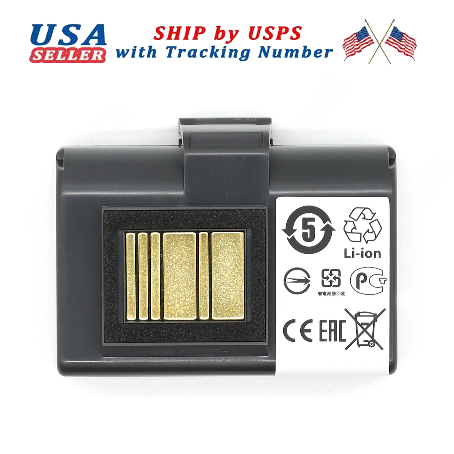 Battery for Zebra Printers Qln220 Qln320 ZR638 ZQ500 ZQ510 ZQ520 ZQ610 ZQ620
