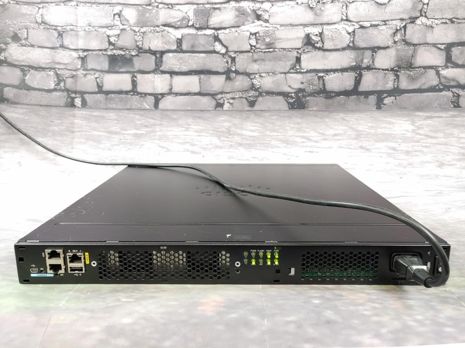 CISCO ISR4331/K9 V02 4300 Series INEGRATED Services Router - MISSING FACEPLATE