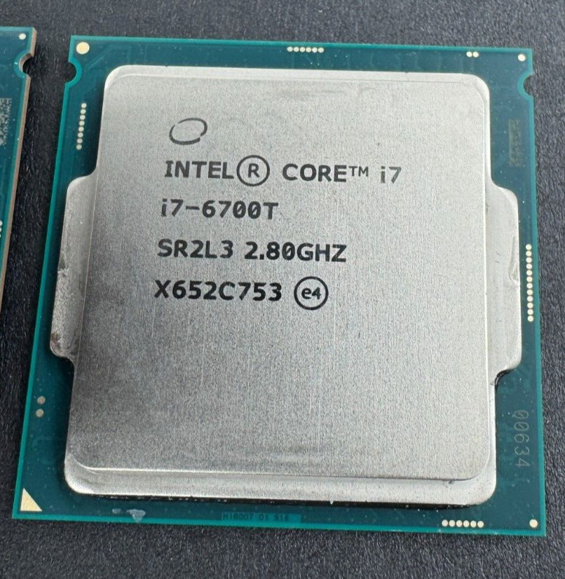 Lot of 4 Intel Core i7-6700T LGA1151 CPUs SR2L3 2.8Ghz