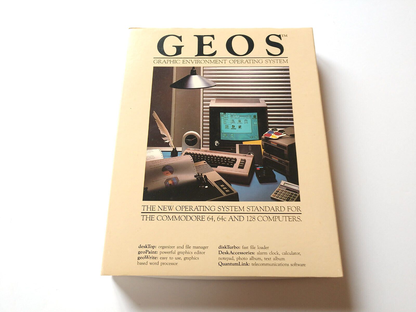Commodore 64 GEOS 1.2 - BOXED - CANADA