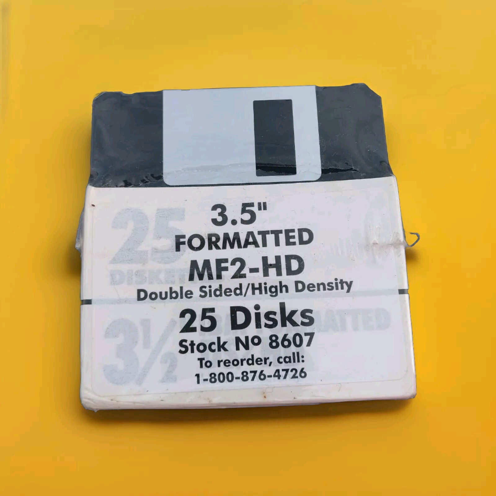 MF2HD Floppy Disks Lot of 25 New 1.44MB 3.5"