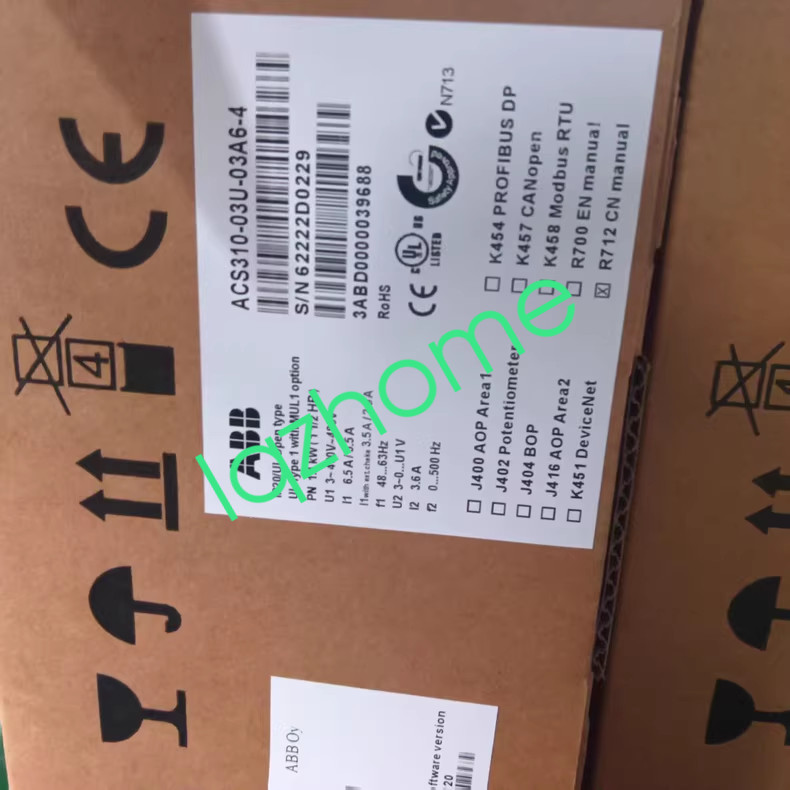 1PCS ABB inverter ACS310-03U-03A6-4 new via FedEx or DHL