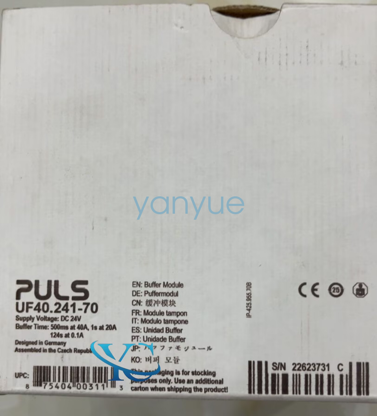1PCS New Brand PULS UF40.241-70 Power Module via FedEx or DHL