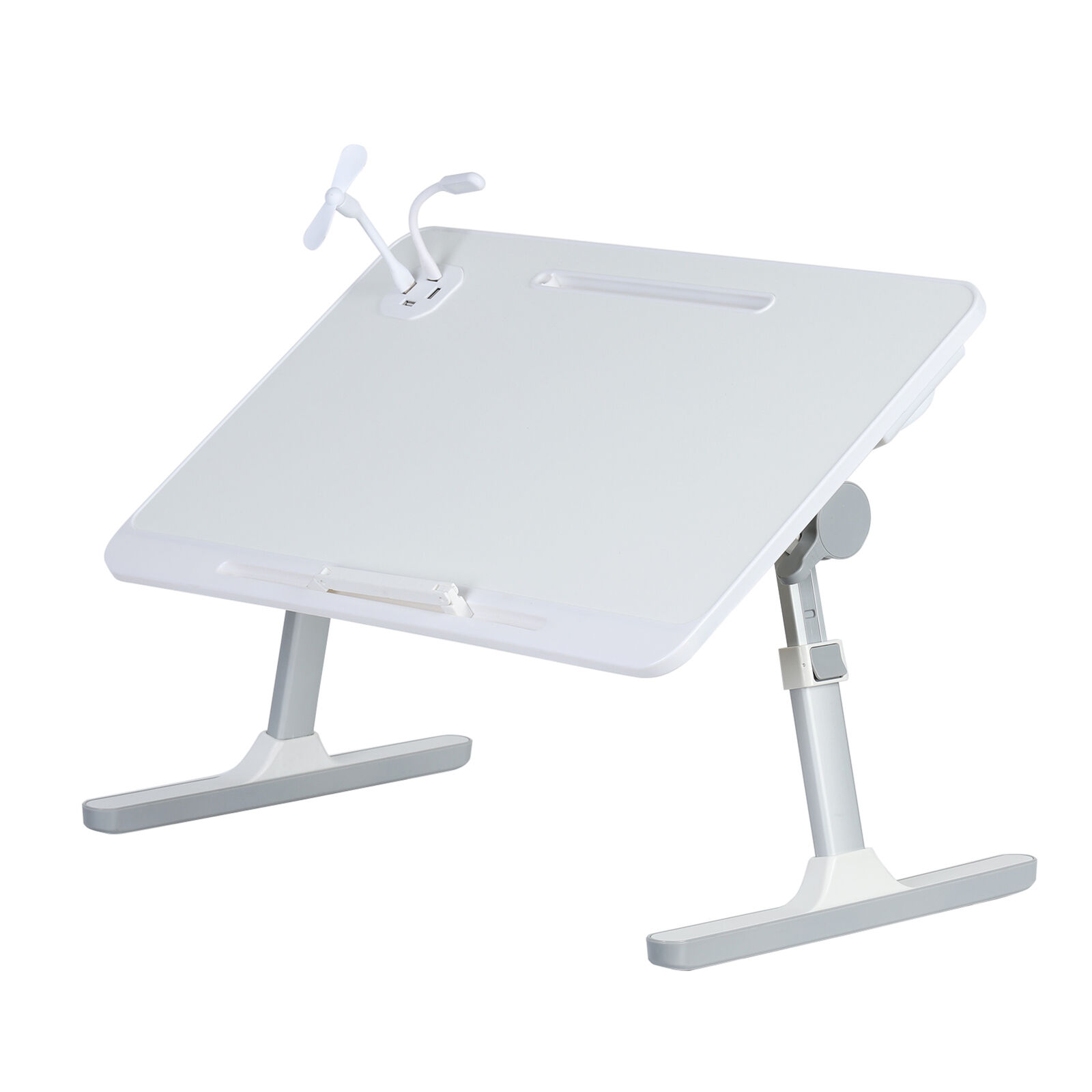 Laptop Bed Tray Table Adjustable Laptop Bed Stand with Foldable Legs