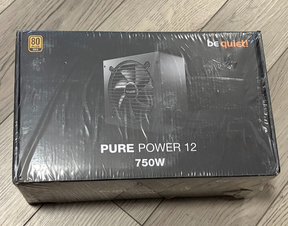 BE QUIET Pure Power 12 750W 80 PLUS GOLD #L12-750W Non-Modular ATX Power Supply