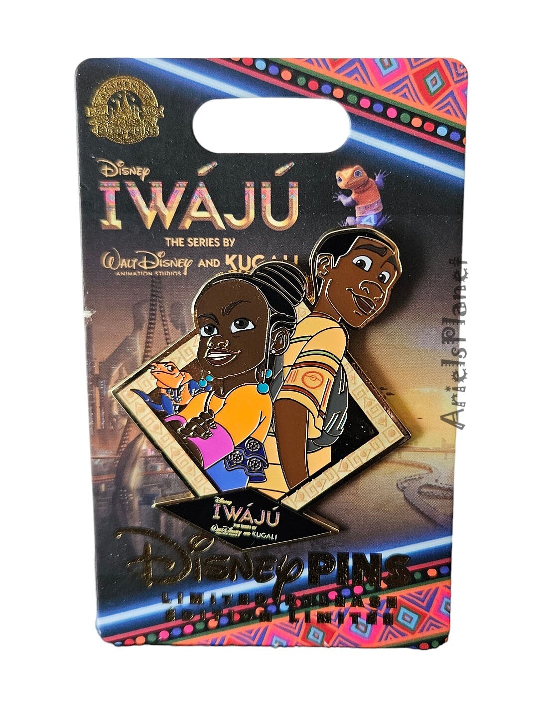 Disney Parks Iwaju Tola & Kole TV Series Limited Release Pin