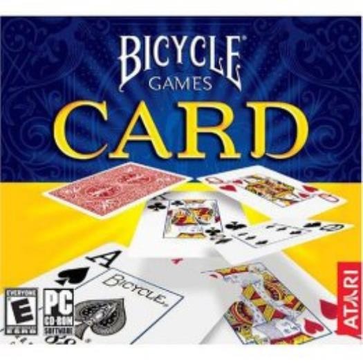 Bicycle Card Games PC CD solitaire crazy eights cribbage bridge spades pinochle