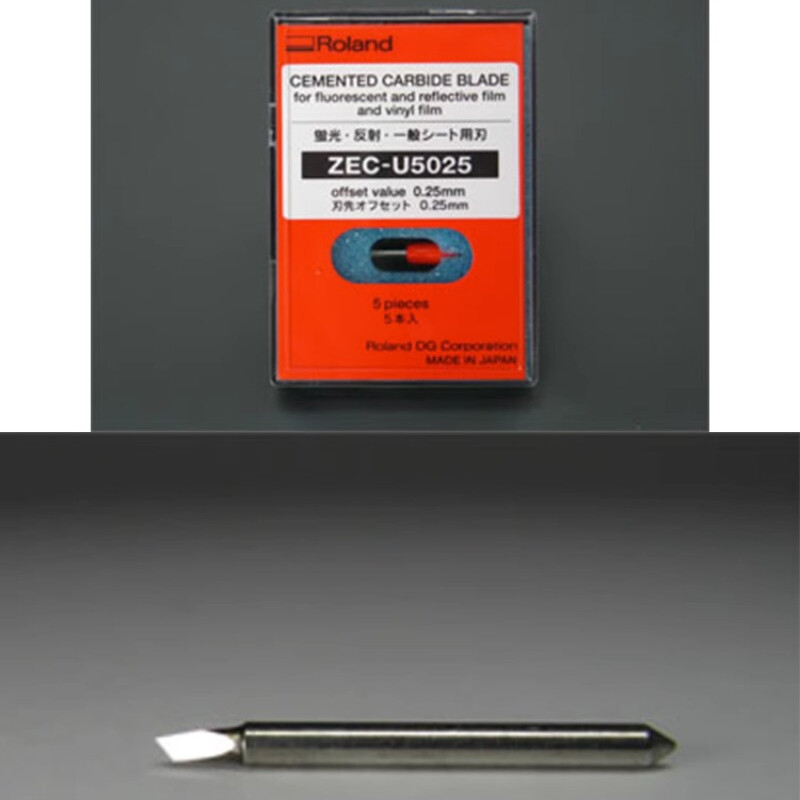 5PC Original Cemented Carbide Blade ZEC-U5025 for Roland VG-640 SG-300 GS-24 VS