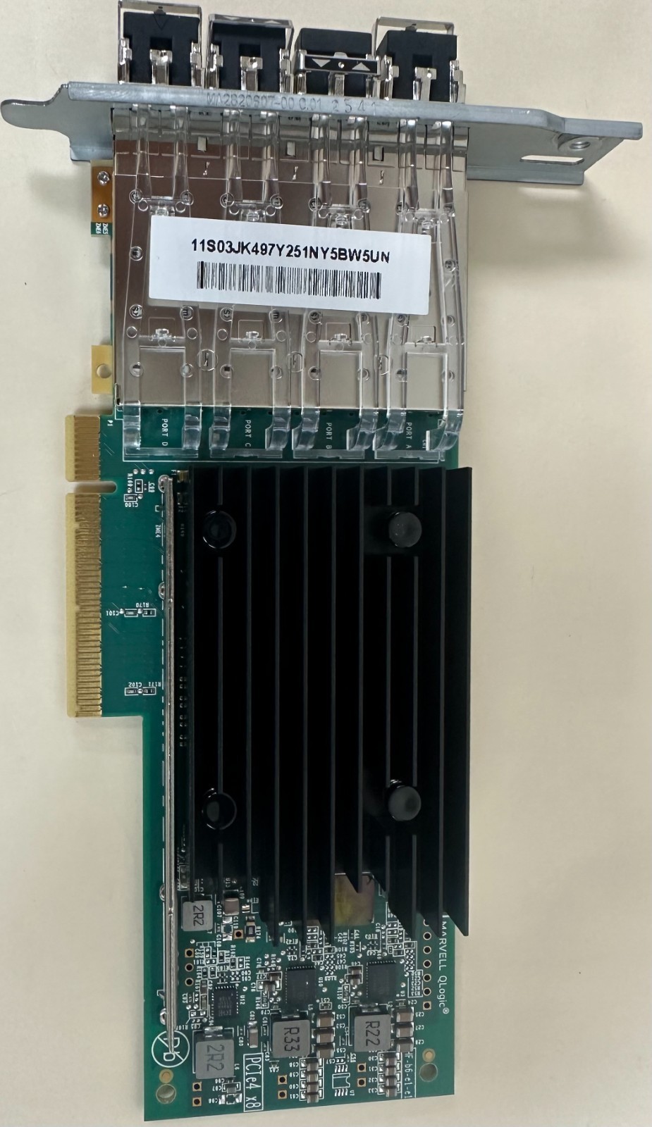 IBM ALBG 16 Gb FC 4 Port Adapter Cards (Pair) 2 x 03JK497 for 2072 FlashSystem