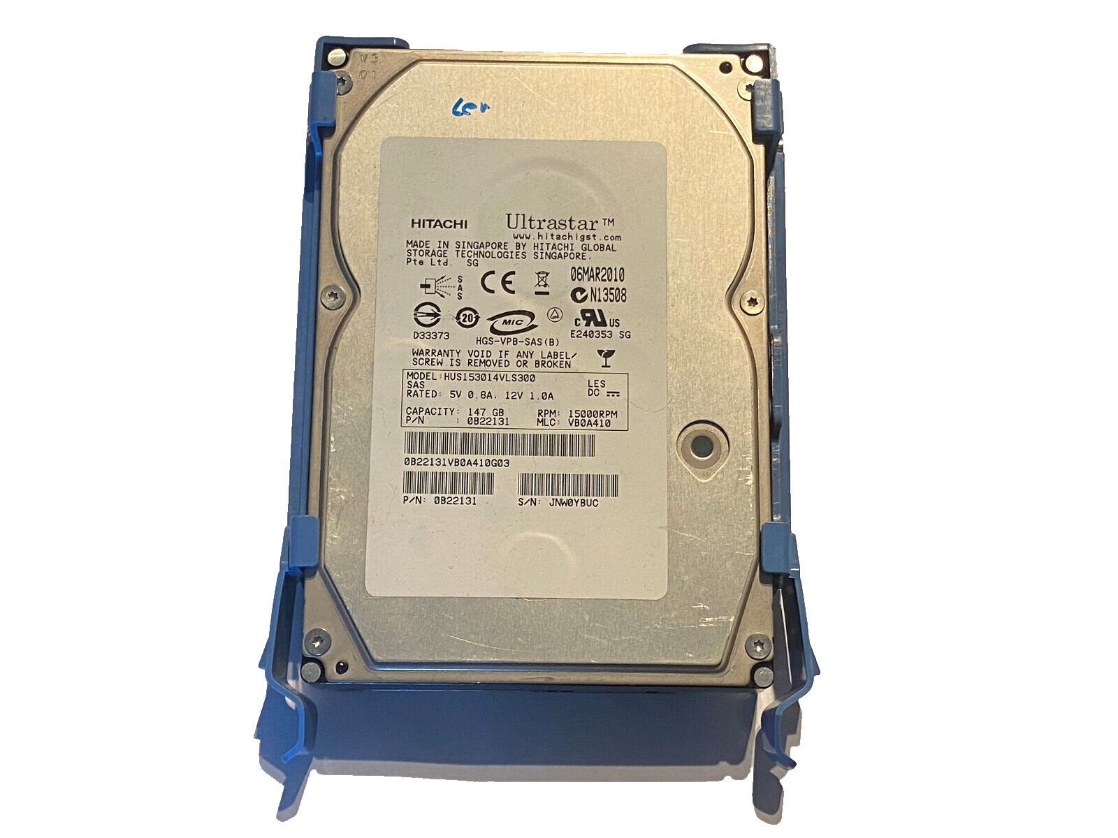 Hitachi HUS153014VLS300 0B22131 SAS