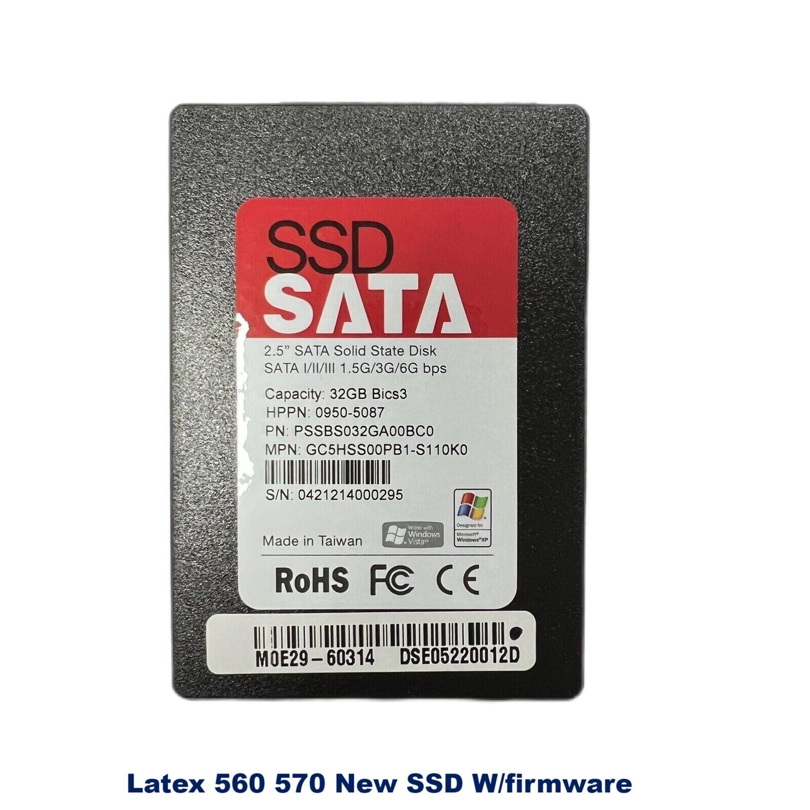 NEW M0E29-67116 SSD Fit For HP Latex 560 570 2.5in 32GB V2 Storm Sv W/Fw HDD