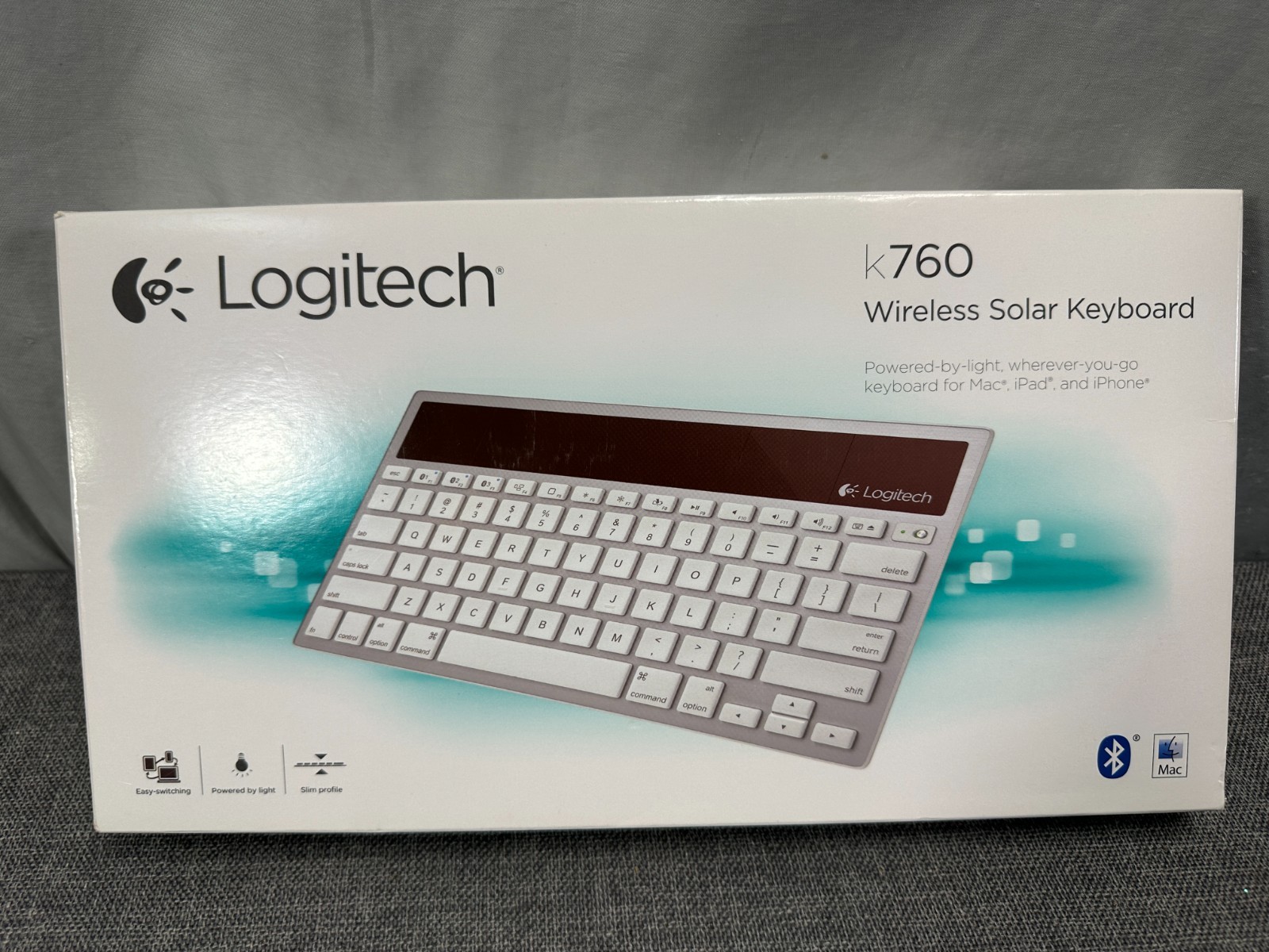 Logitech K760 Wireless Solar US Keyboard for Select Apple/Mac Devices Tested
