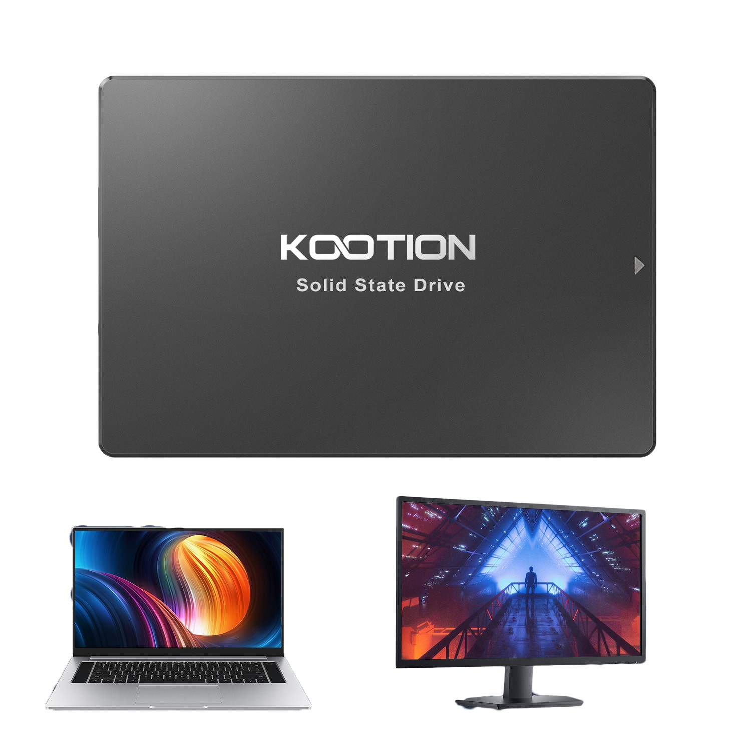 KOOTION 2.5'' SATA SSD 1TB 512GB 256GB 128GB 64GB Internal Solid State Drive Lot