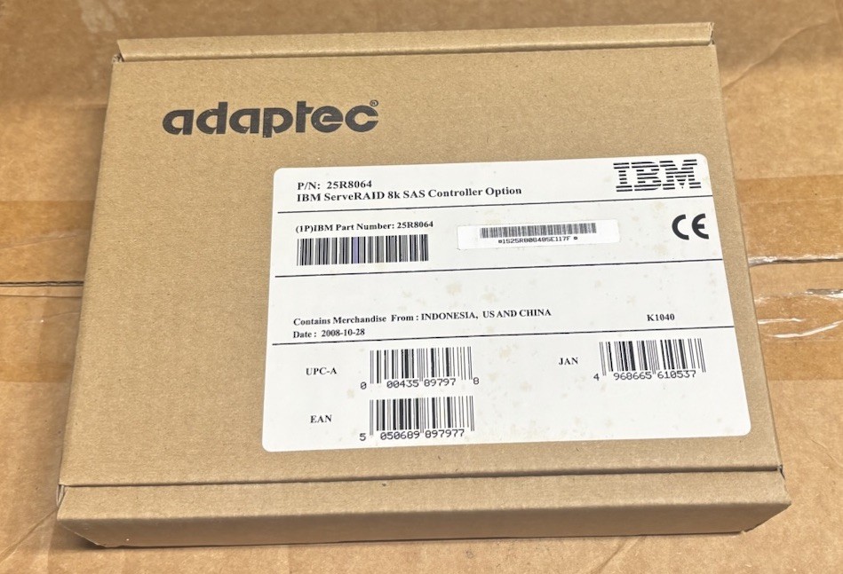 25R8064 - IBM SERVERAID-8K SAS CONTROLLER