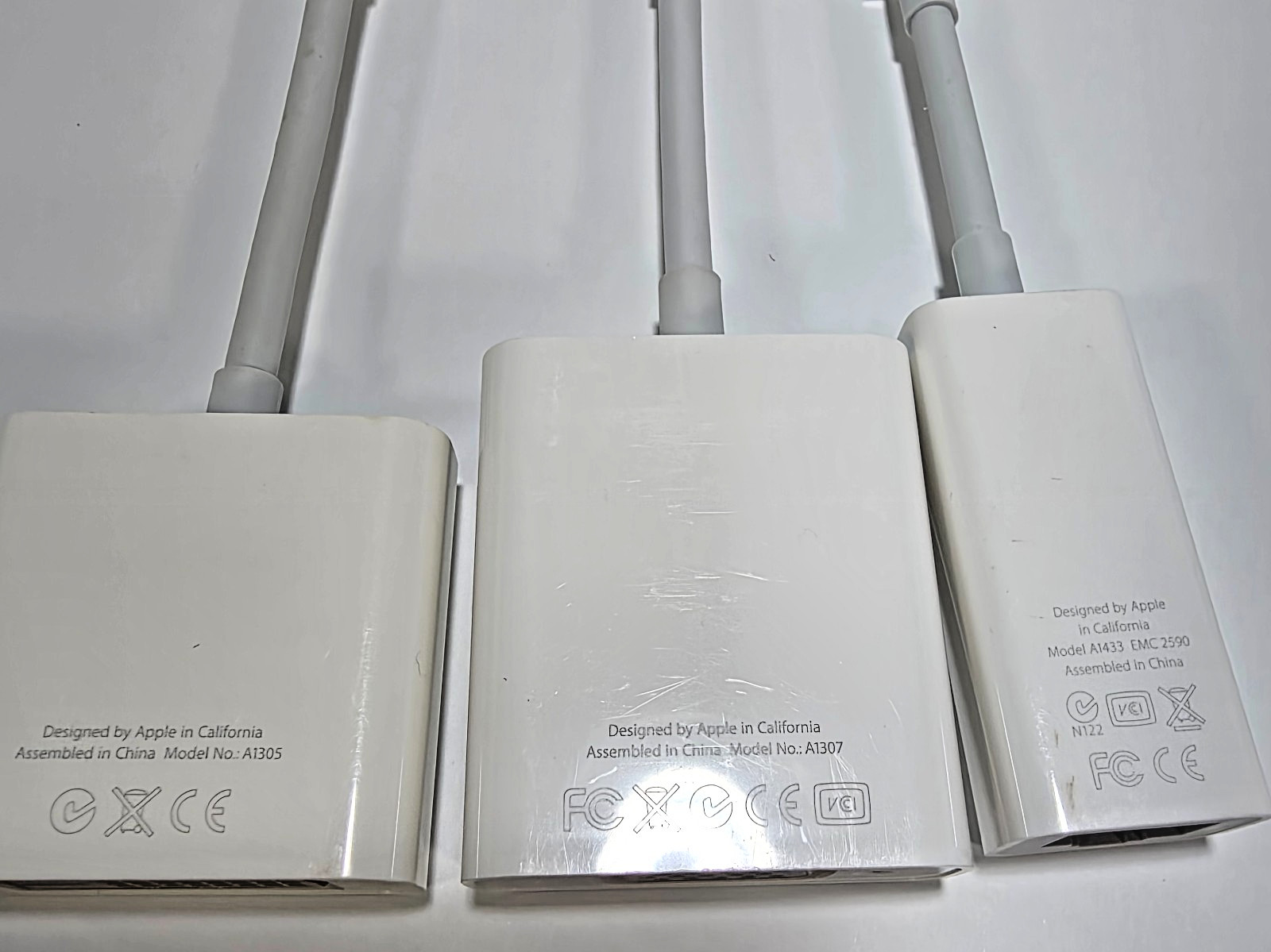 27x Genuine Apple Mini DisplayPort Adapters A1305 A1307 A1433 DVI VGA Ethernet