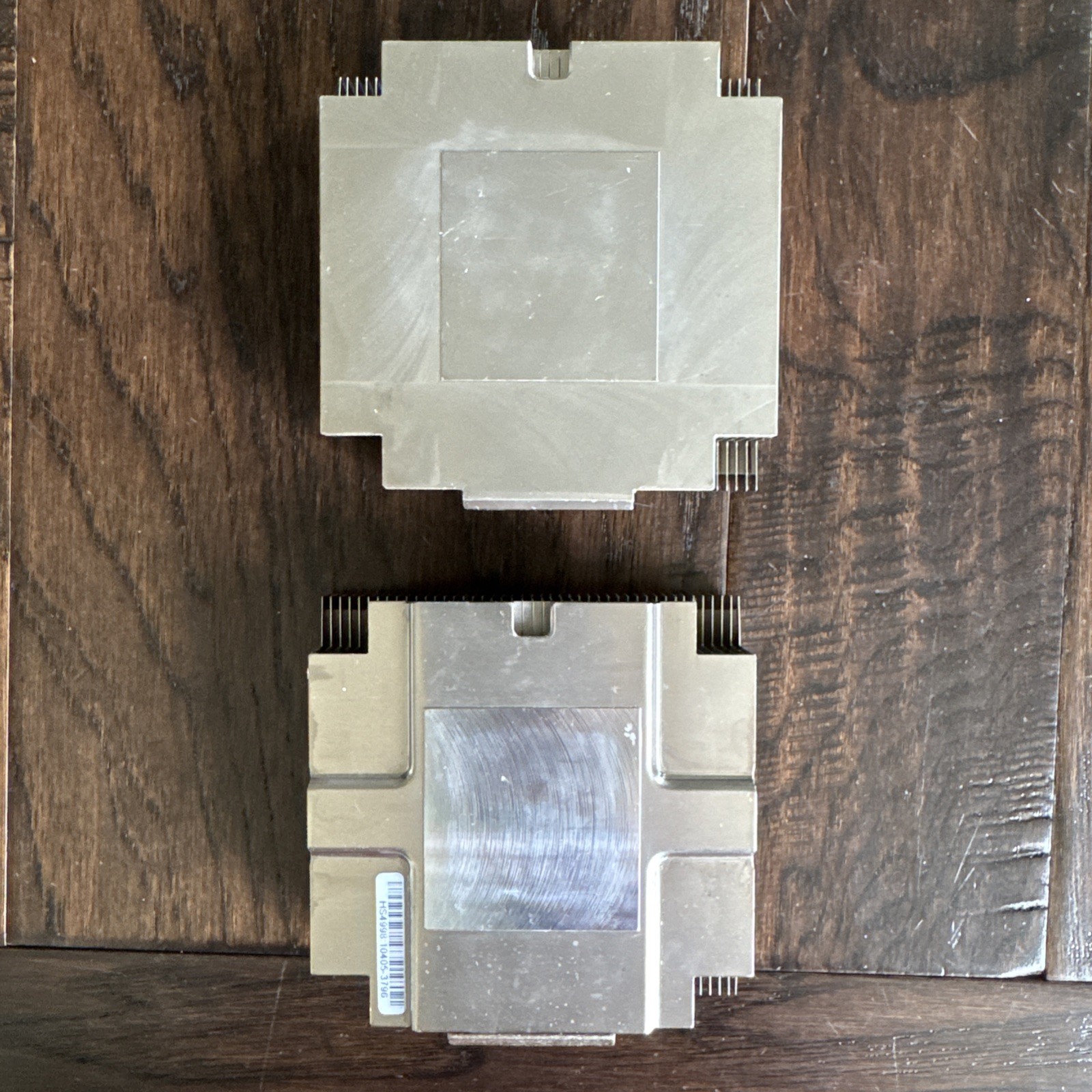Lot Of 2 IBM Lenovo 49Y5341 CPU Heatsink Cooler – Genuine FRU (Foxconn / Hojet)