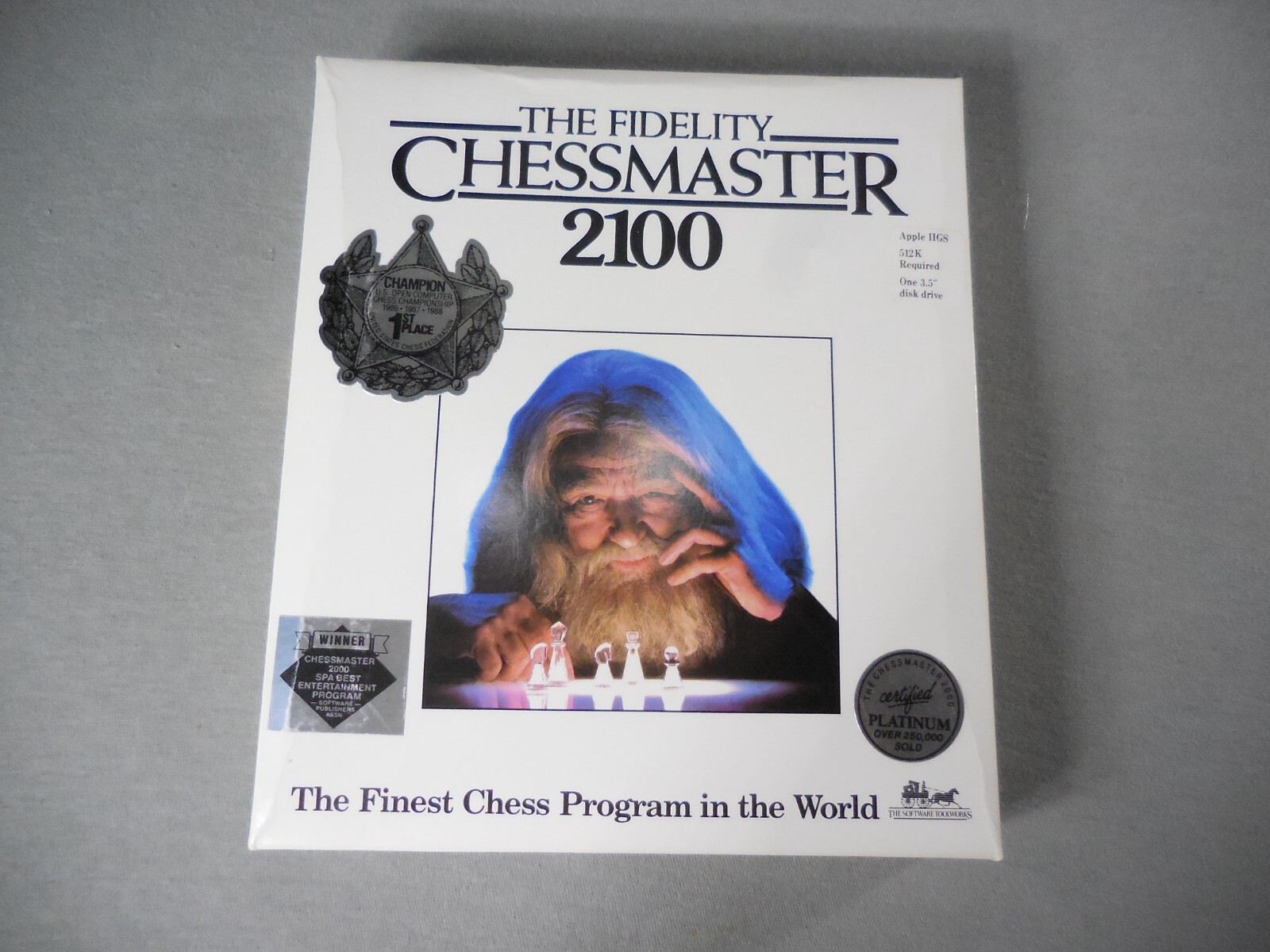ChessMaster 2100 2 3.5" Floppy With Box & Manual