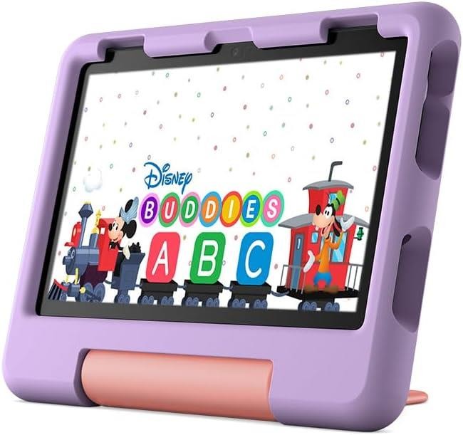 Amazon Fire HD 8 Kids Tablet 8in MediaTek MT8169A 2GB RAM 32GB Purple Excellent