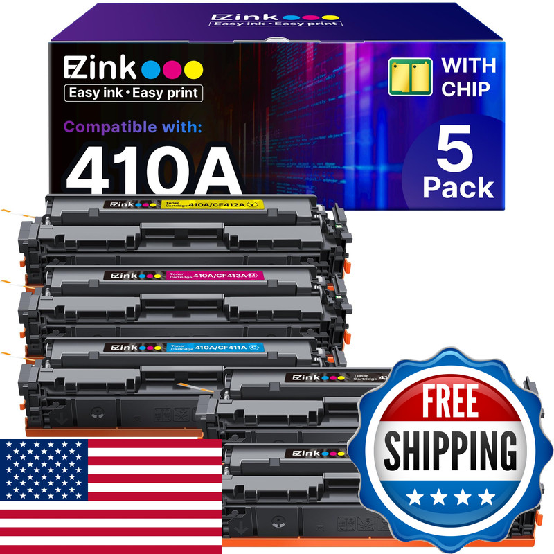 E-Z Ink Compatible 410A Toner Cartridge Replacement For Hp 410A 410X 410 Cf410A