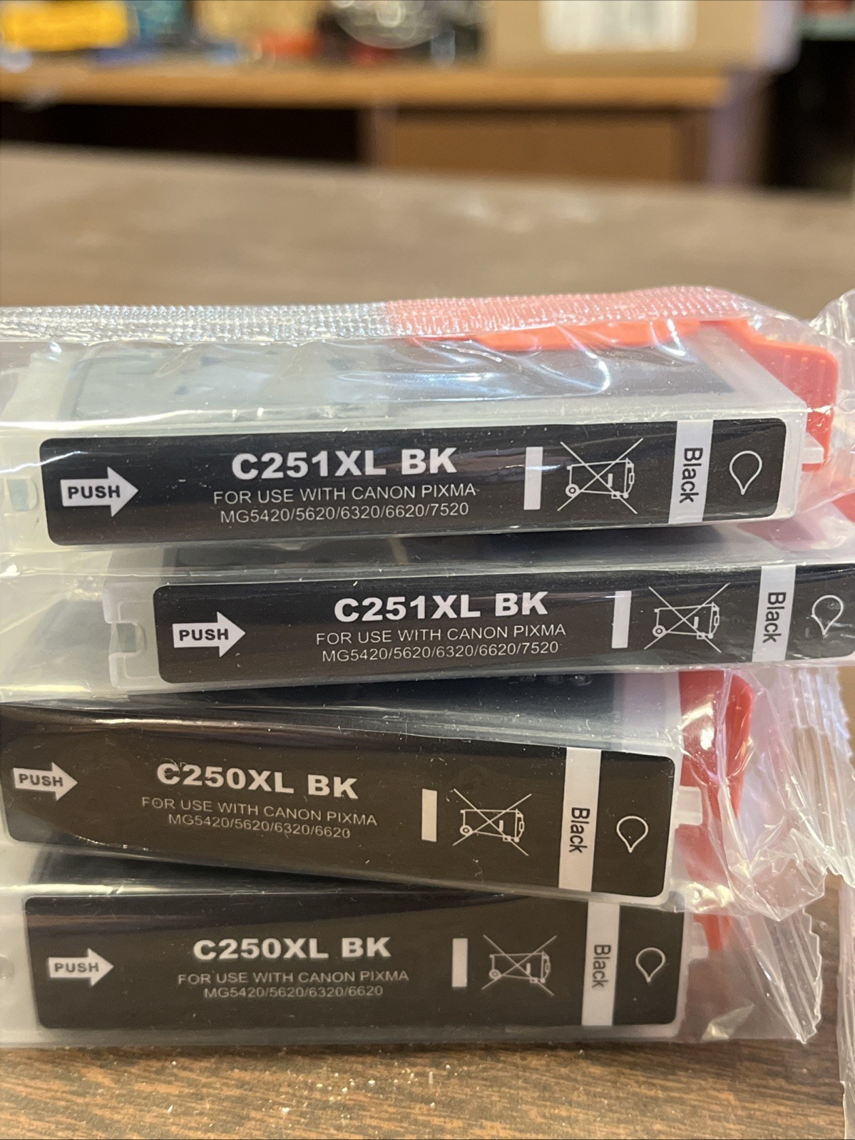 EZink Canon C250XL C251XL Compatible Ink Cartridges- 13- ALL SEALED. See Pics