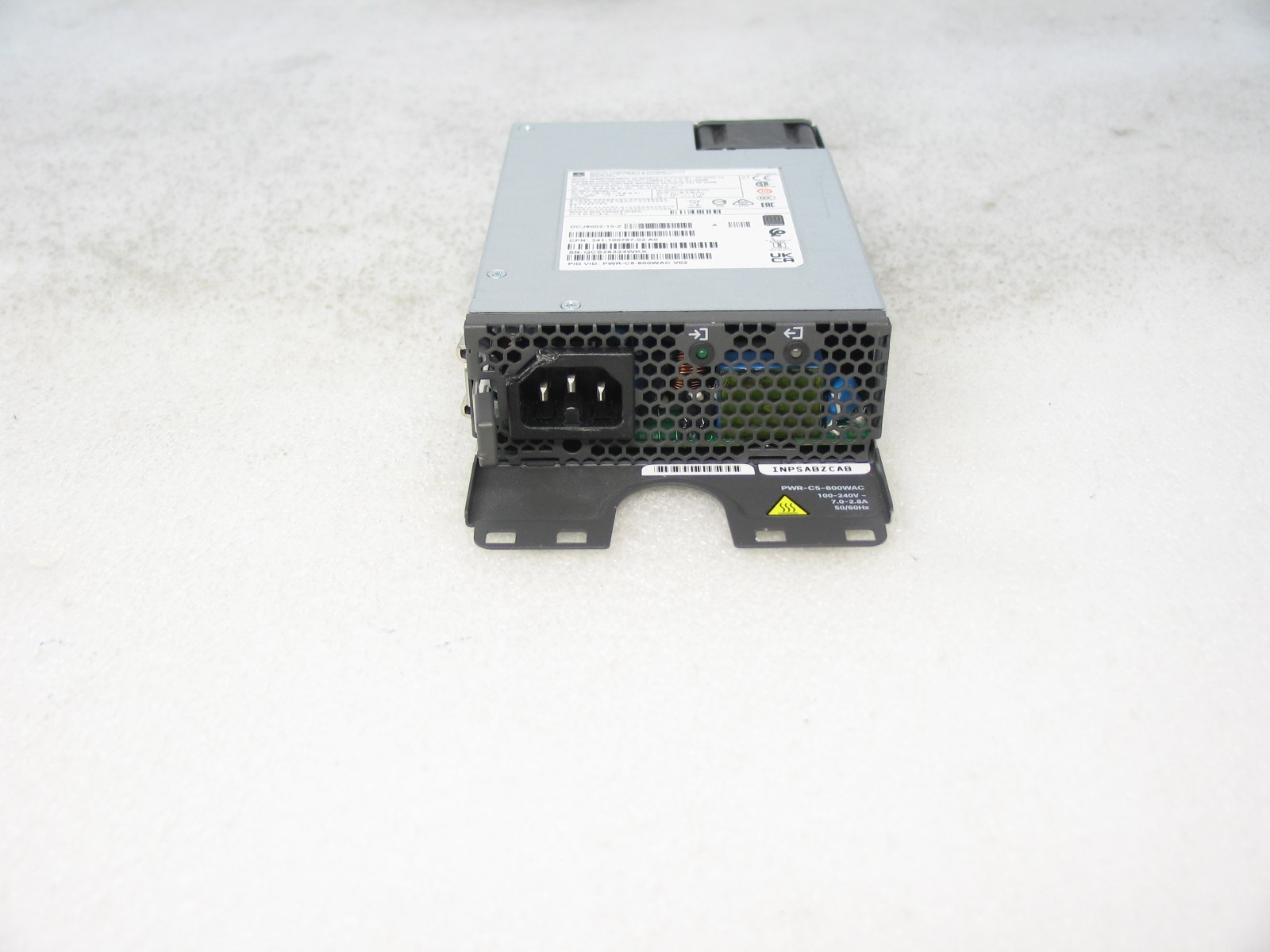 Cisco PWR-C5-600WAC Power Supply 600W for C9200/C9200L (missing handle) - TESTED
