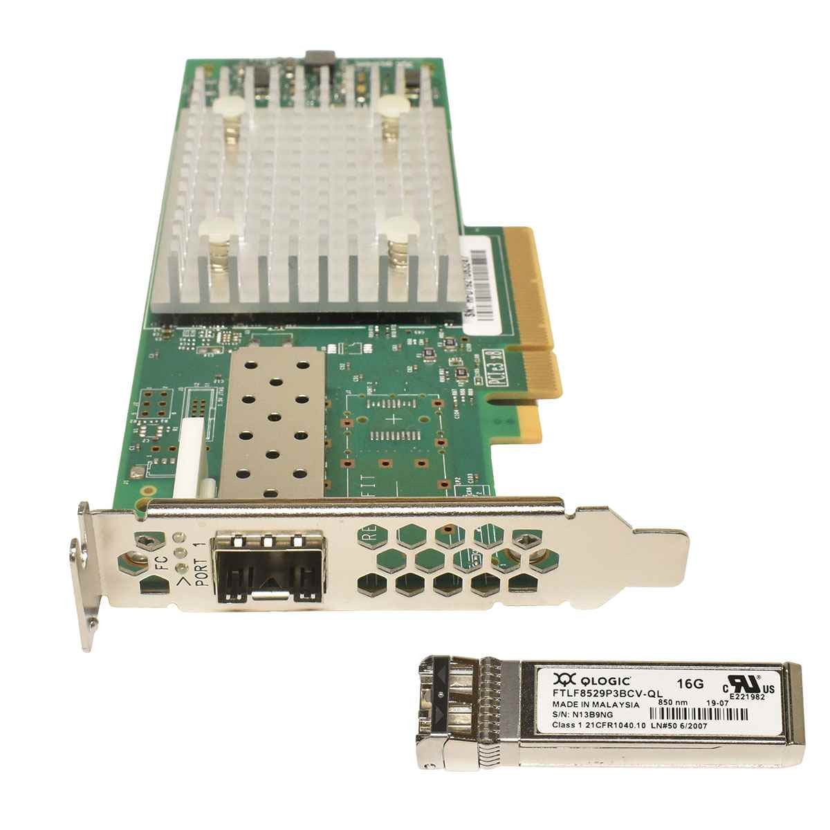 Dell Qlogic QLE2690L-DEL Single Port SFP+ 16GB FC Network Card 0T80X9 0P3T0T LP