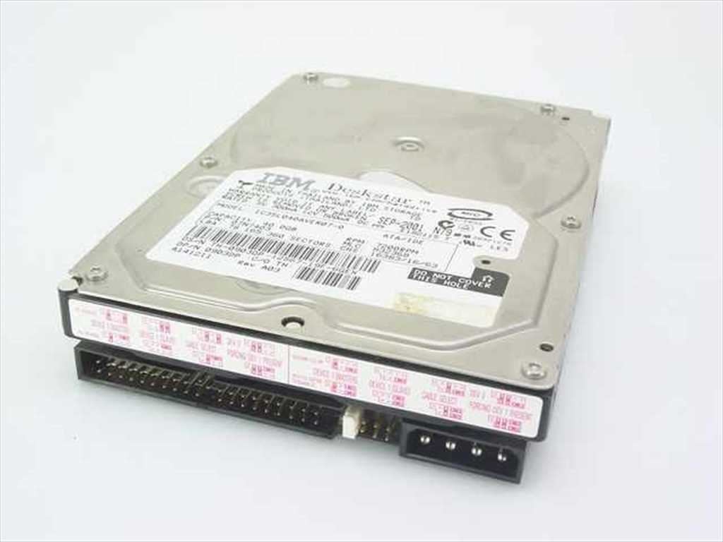 IBM Deskstar IC35L040AVER07-0 40GB 3.5" IDE ATA Hard Drive 07N7403 Dell 903DP