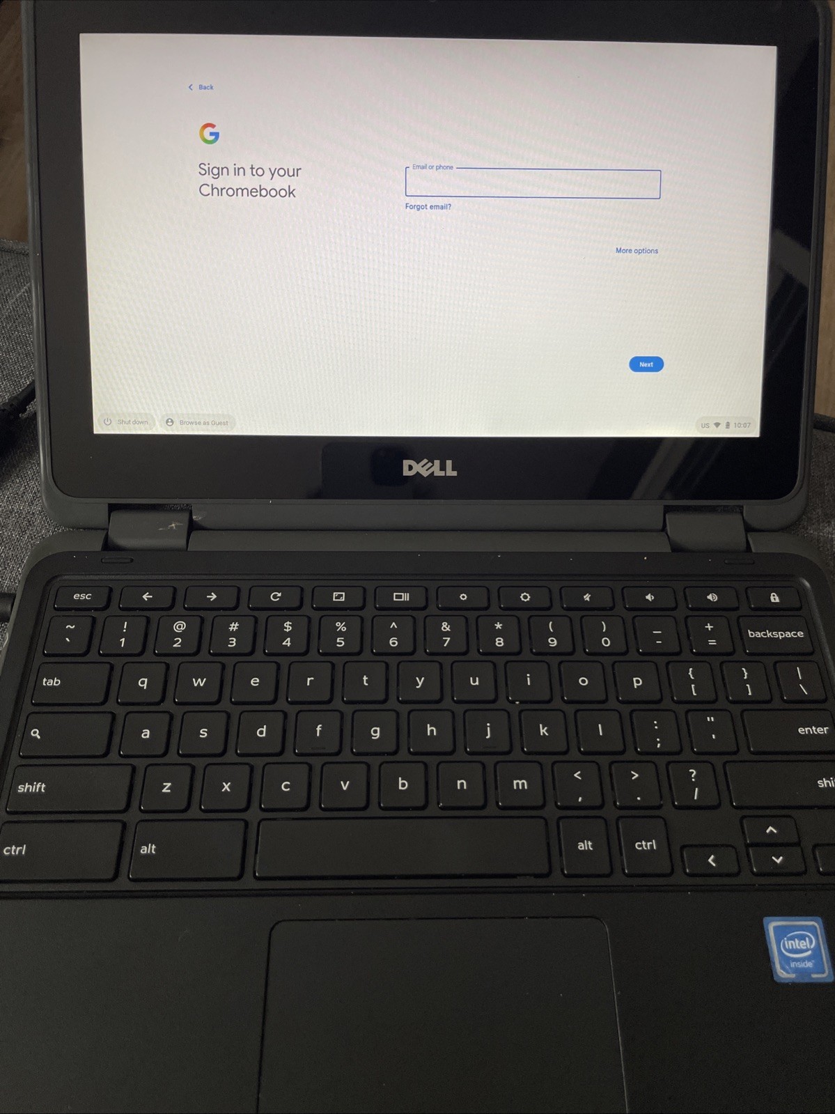 Dell Chromebook 11 3189 2 in 1 TouchScreen 16GB 4GB RAM No Charger