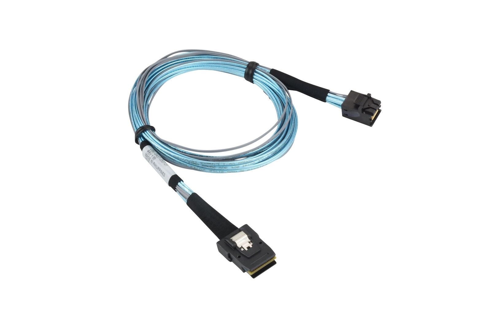 Supermicro CBL-SAST-0507-01 80cm Mini-SAS to Mini-SAS HD 30AWG Cable w/ SB