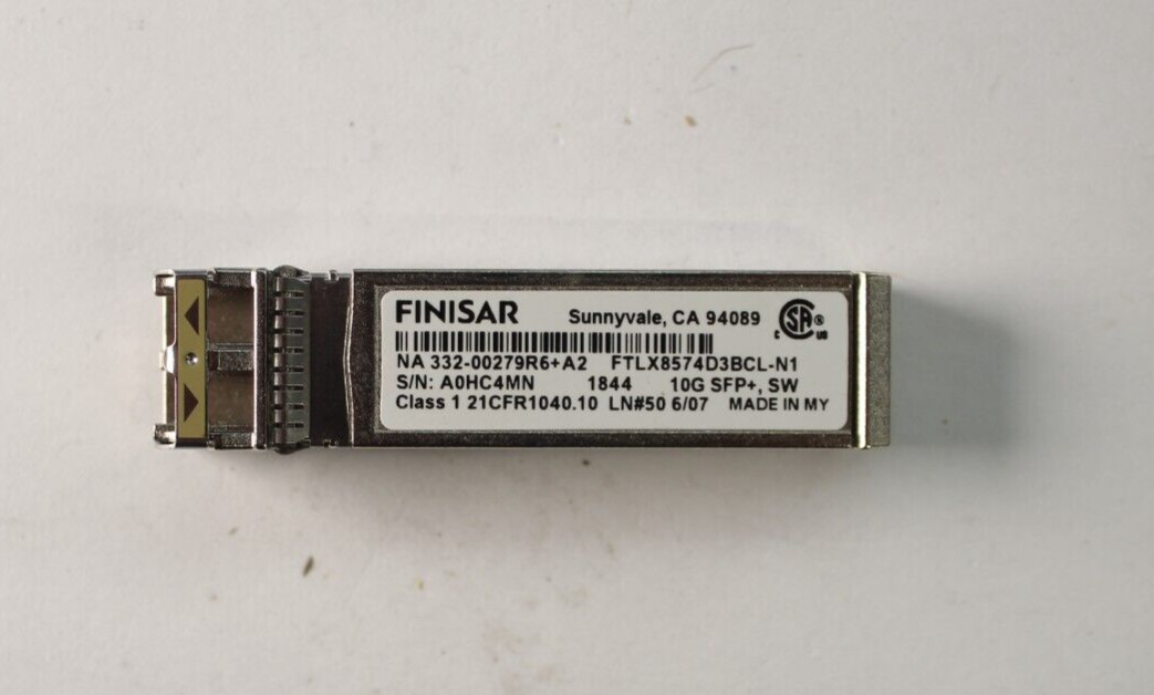 Finisar FTLX8574D3BCL-N1 10G SFP+ SW Base Optical Transceiver