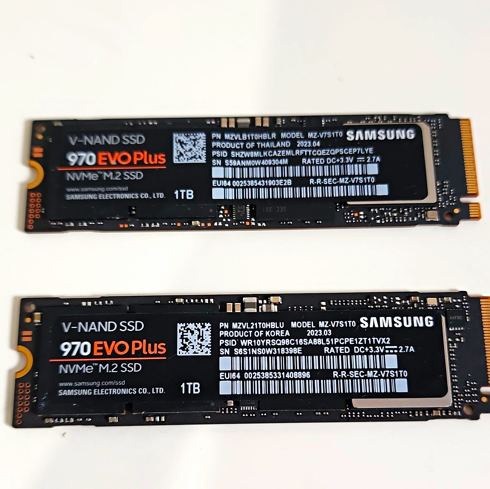 Samsung 970 EVO Plus 1TB NVMe M.2 Internal SSD V-NAND 100% CrystalDiskMark