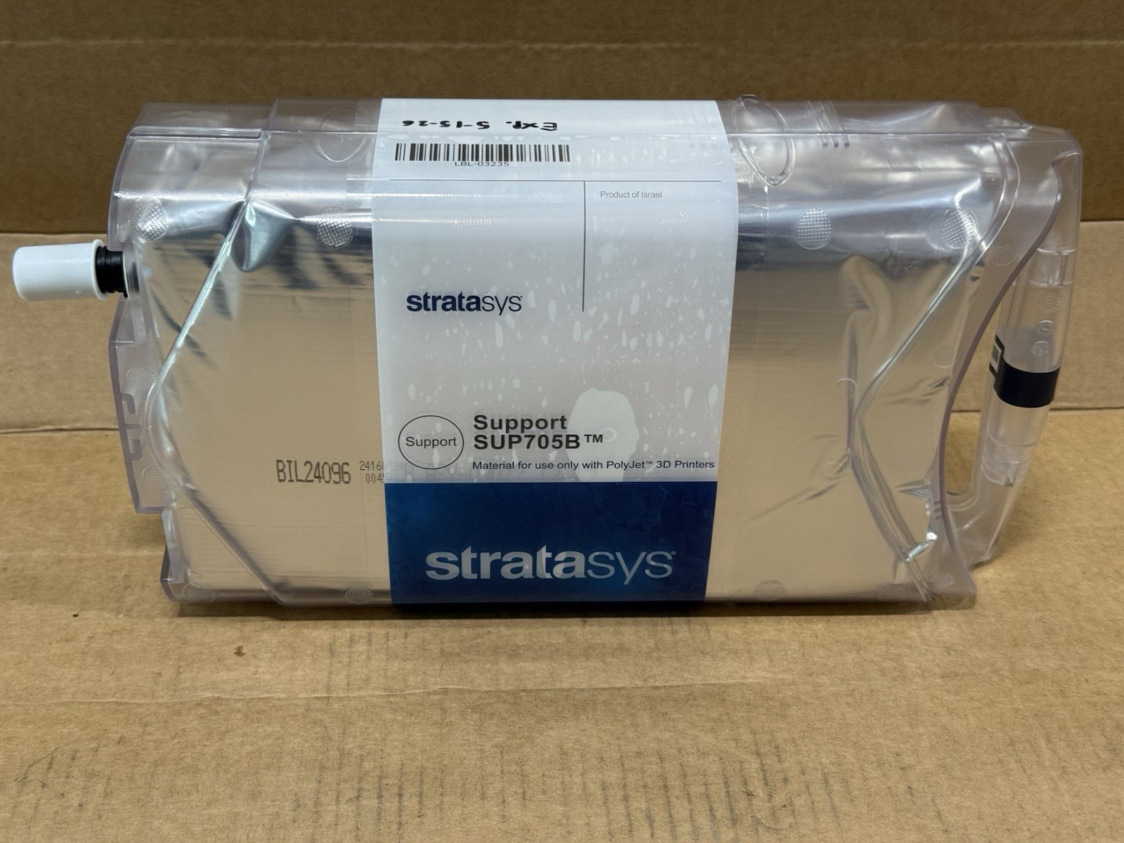 Stratasys Support SUP705B - 3.6KG - EXPRED MAY 2026