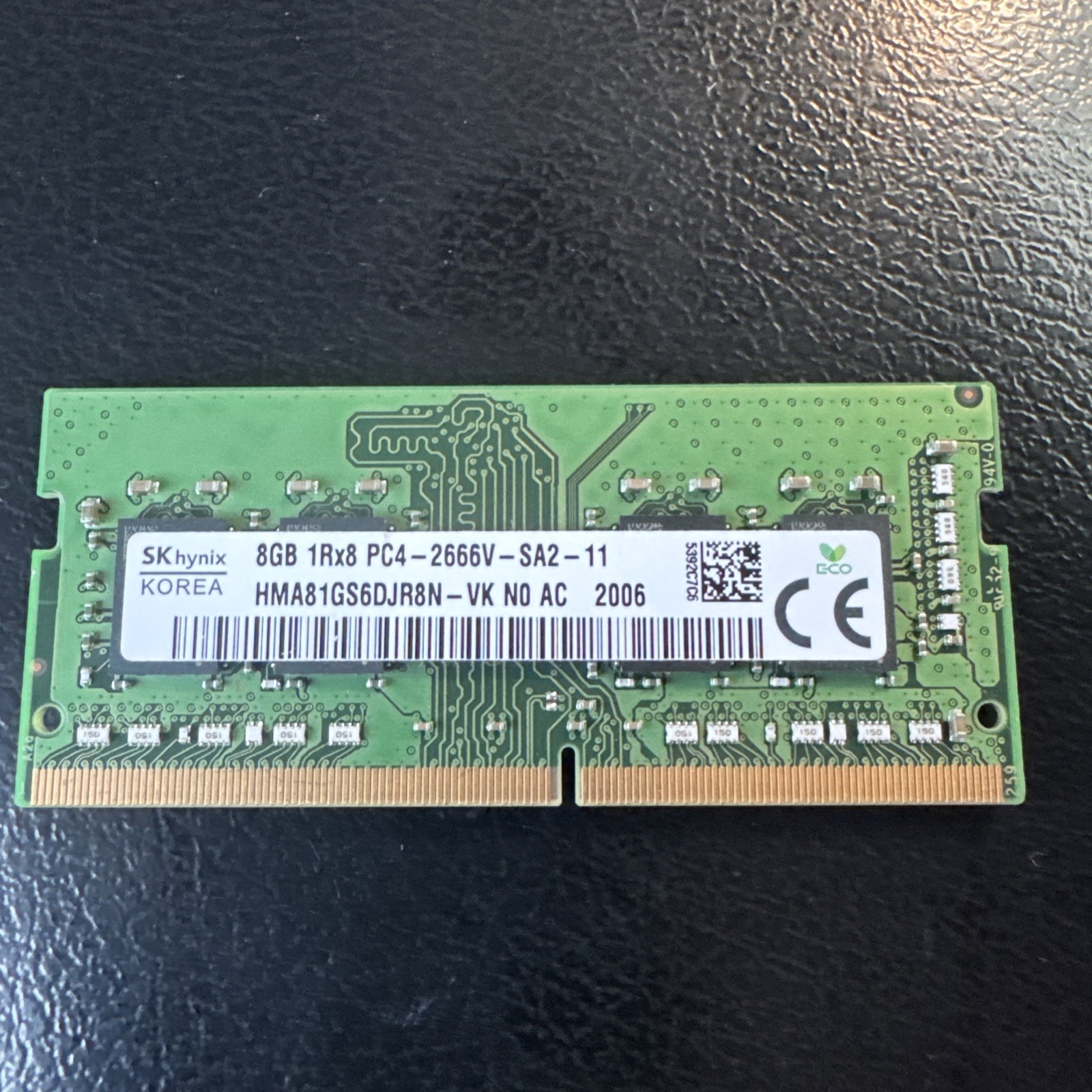 HP 840 G6 SK Hynix 8GB 1Rx8 PC4-2666V Memory RAM HMA81GS6DJR8N-VK