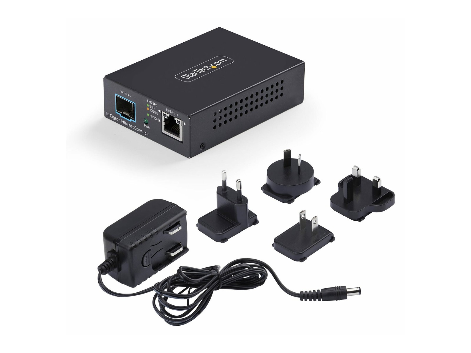 Startech Fibre media converter 10GbE, 5GbE, 2.5GbE over fibre MCM10G6SSFP