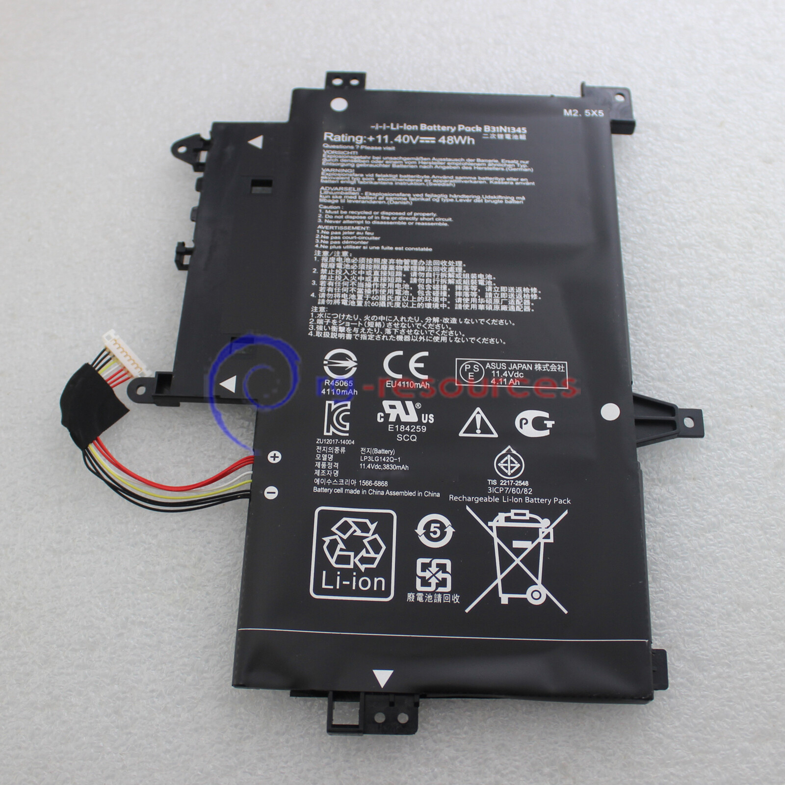 New B31N1345 Laptop Battery for Asus TP500L TP500LA TP500LB TP500LN TP500LN4510