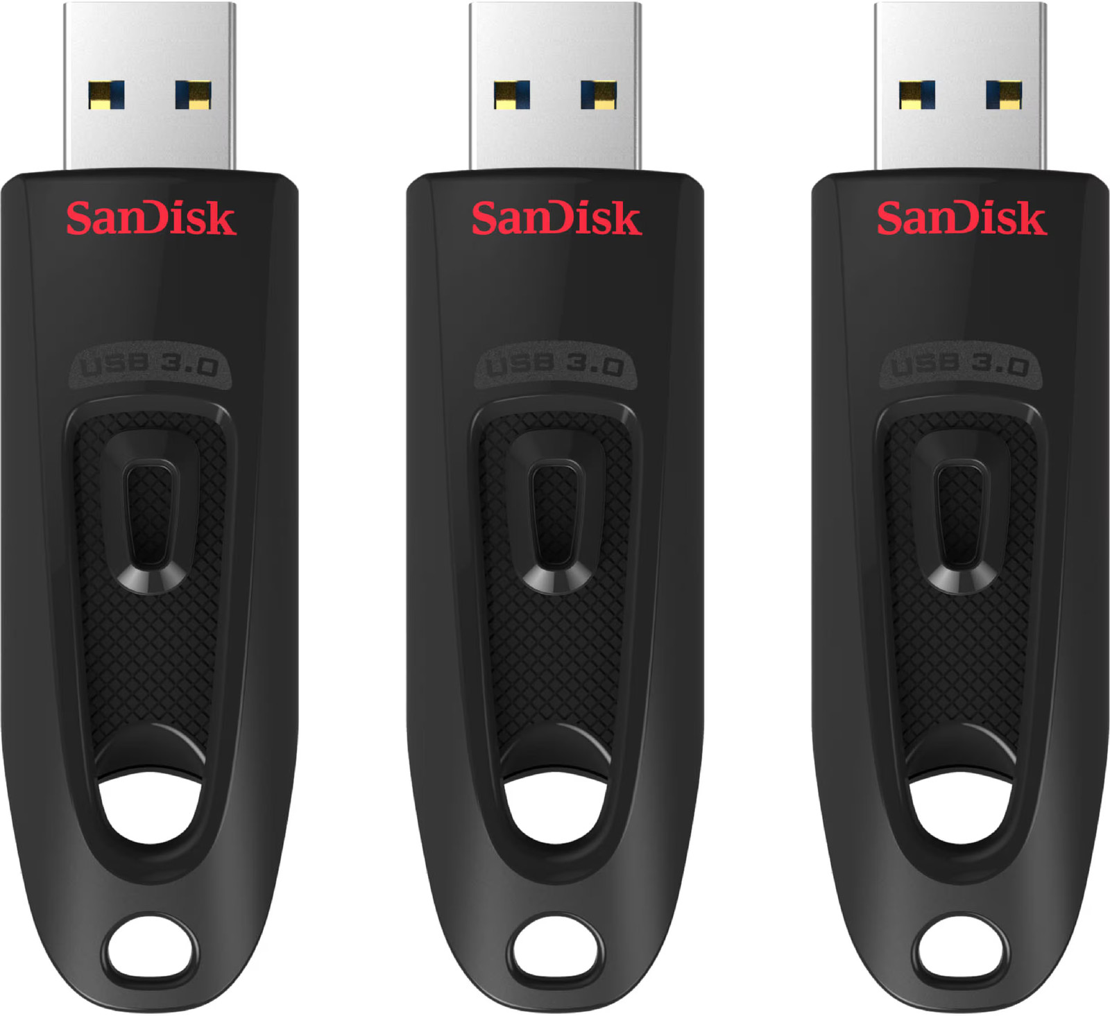 SANDISK - Ultra 32GB USB 3.0 Flash Drive with Hardware Encryption (3-Pack) - ...
