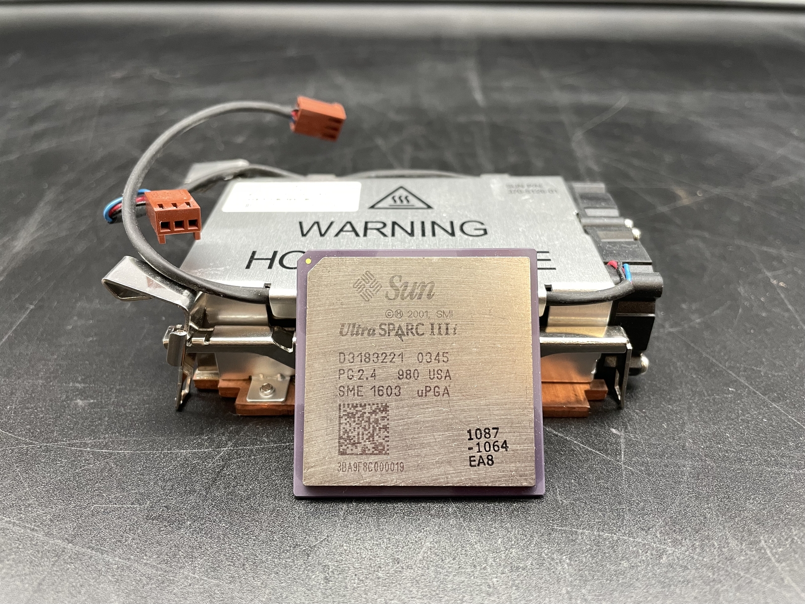 Sun 1GHz CPU with Fan/Heatsink for V210/ V240, X7406A