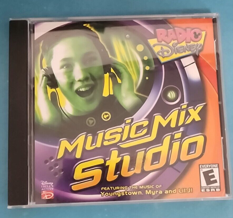 Radio Disney: Music Mix Studio PC CD kids create own music mixing jam program