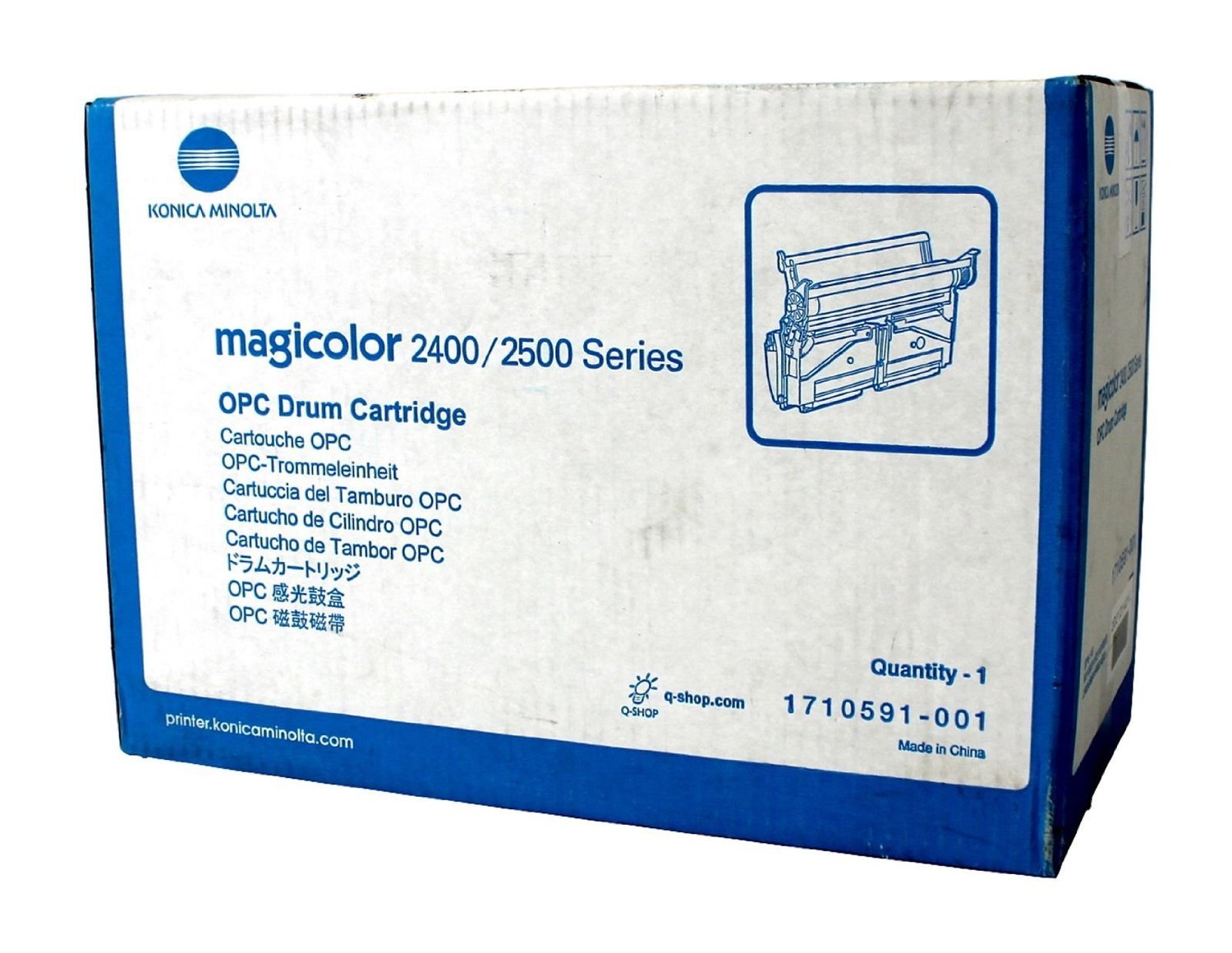GENUINE Konica Minolta 2400W 2480MF 2500W 2530 2550 2590MF DRUM Unit 1710591-001