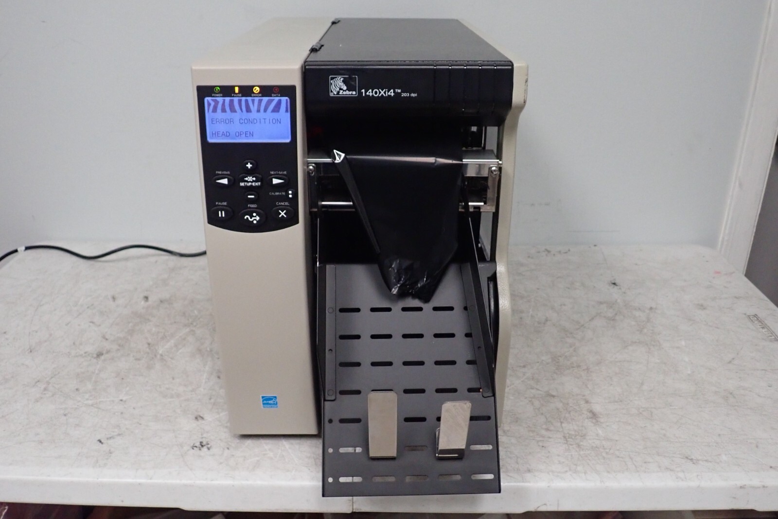 Zebra Model 140Xi4 203 dpi Thermal Transfer Barcode Label Printer 140-801-00100