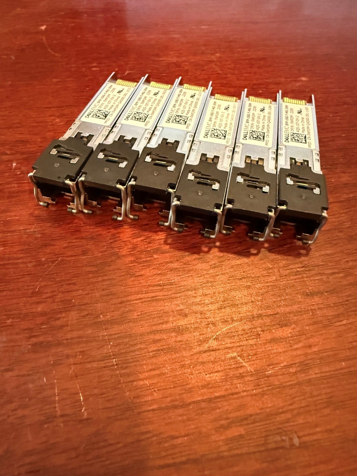 6-Genuine Dell EMC Technologies Transceiver SFP-10G-T-MG-30M-G3 N61WR