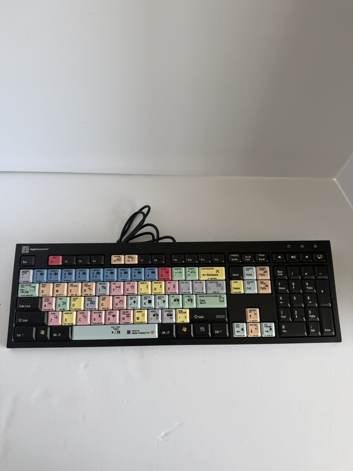 logic keyboard LXH-JWE7596H Designed for Premiere PRO