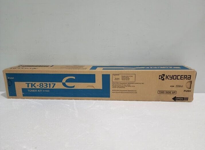 Kyocera TK-8317C Cyan Toner Cartridge