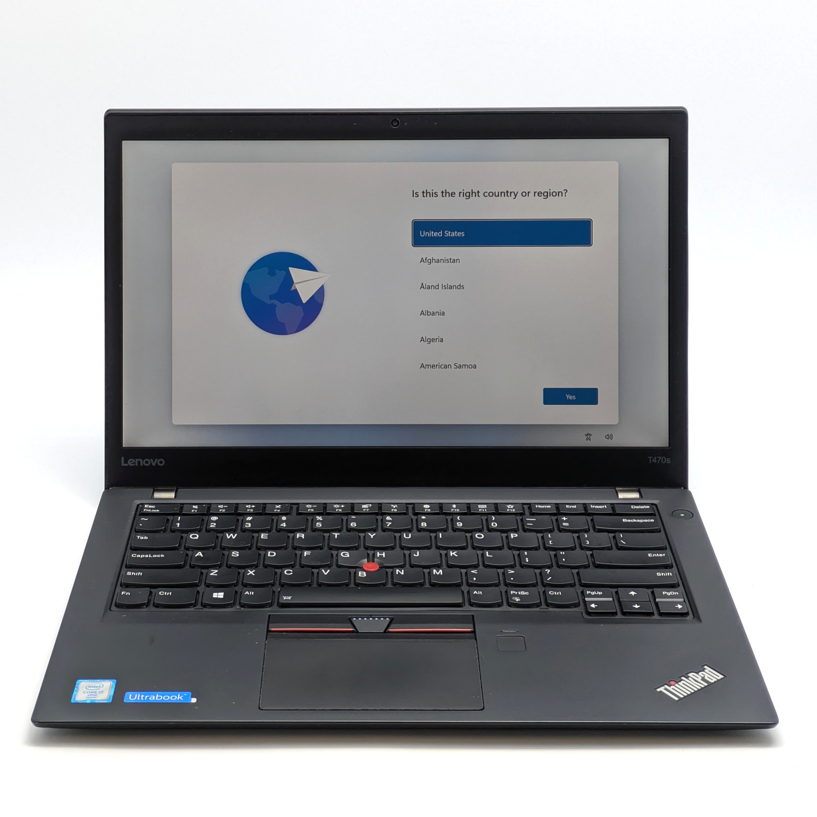 Lenovo ThinkPad T470s 14" i7-6600U 20GB DDR4 256GB SSD Windows 11
