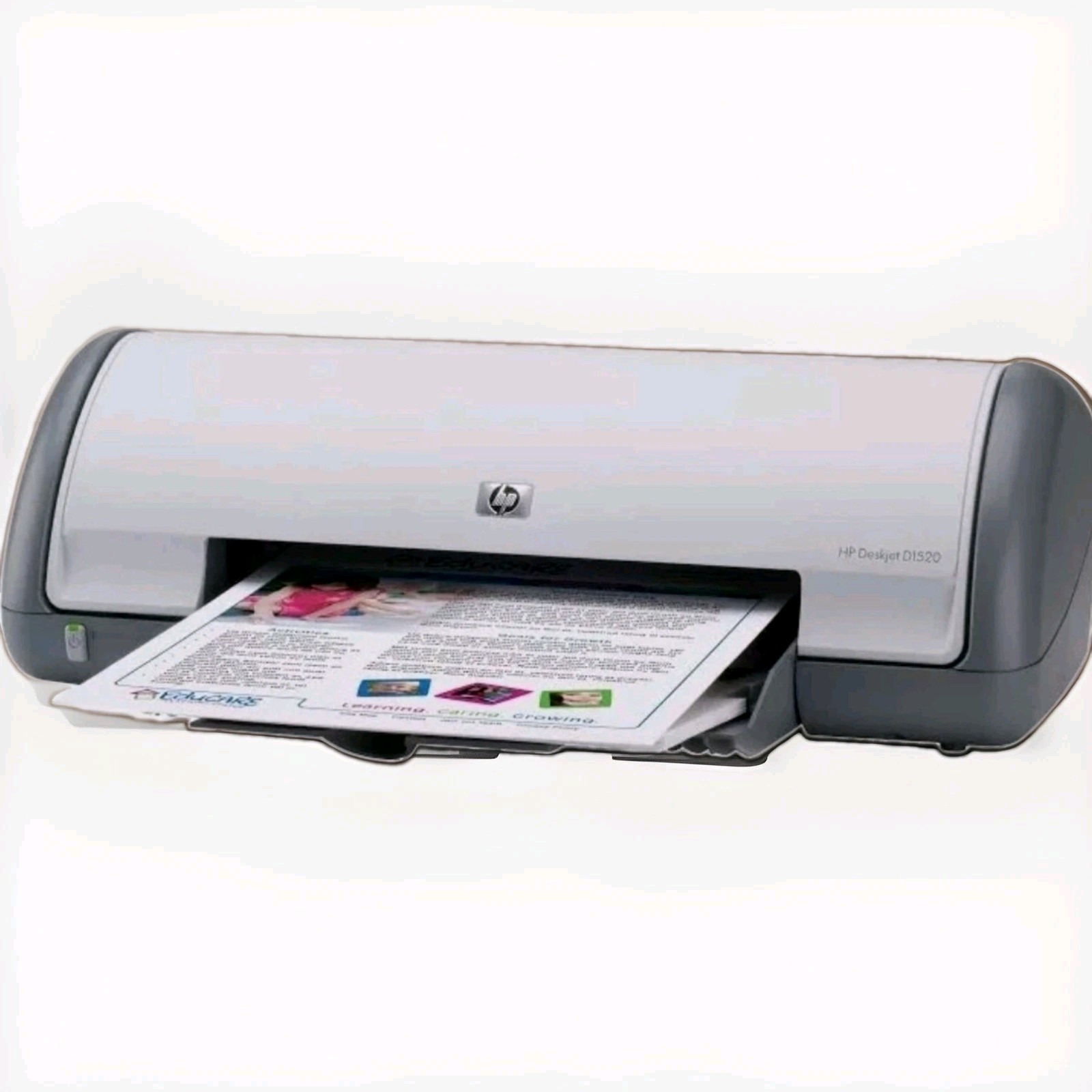 HP Deskjet D1530 Inkjet Color Printer 80 Sheet Pg Tray HP Smart Web Print 11 PPM