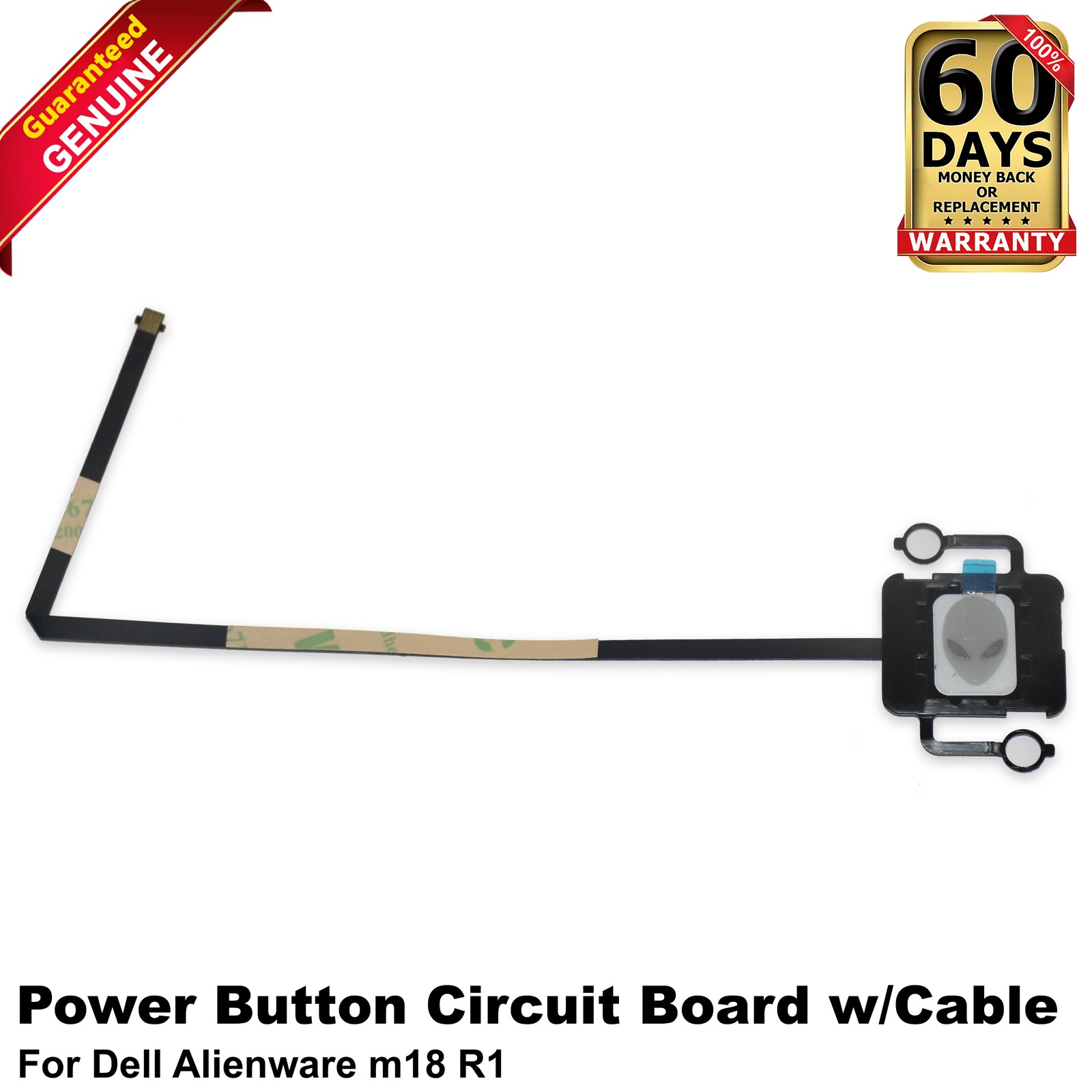 Dell Alienware m18 R1 Power Button Circuit Board with Cable XTX85